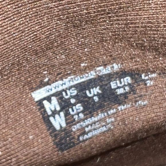 UNISEX HIGH-TOP COFFEE NOBULL LEATHER TRAINER SNEAKER SHOES SIZE W 7.5 M 6 - Picture 5 of 6